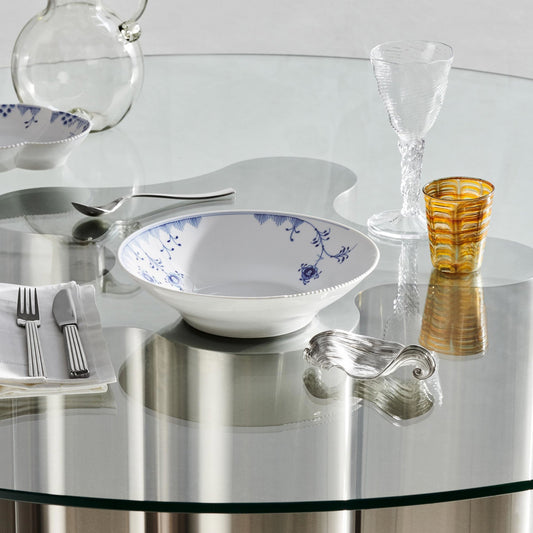 Blue Elements Deep Plate, 25 cm - US 7190