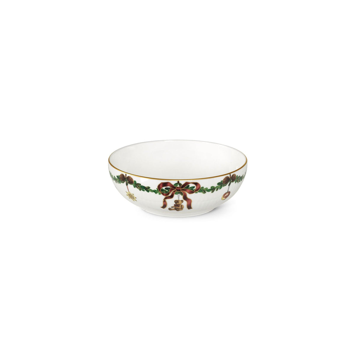 Star Fluted Christmas Bowl, 50 cl - US 5050