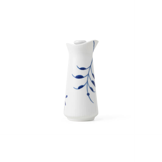 Blue Fluted Mega Oil and Vinegar Bottle, 13.5 cm - US 1969