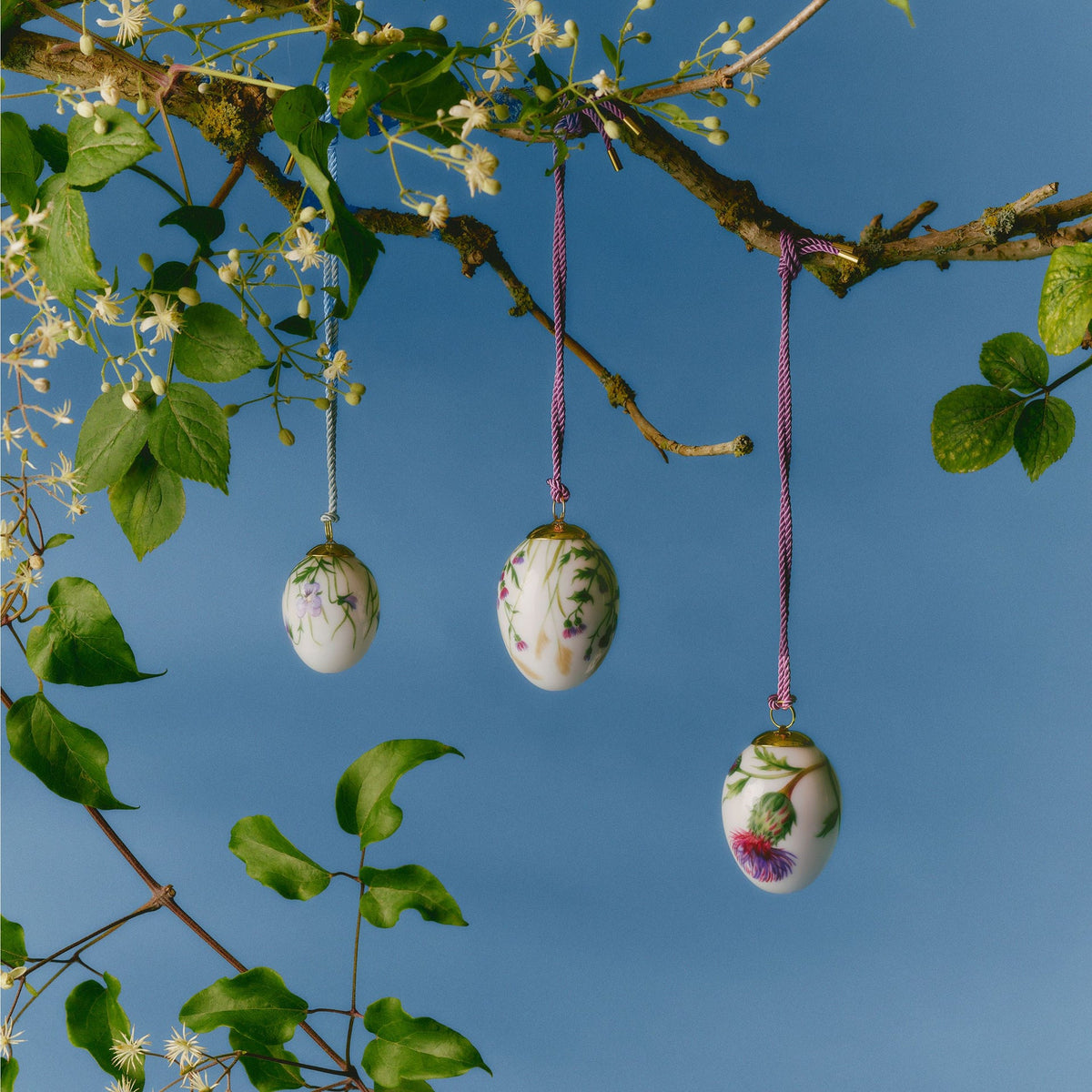 Spring Collection Miniature Egg 2026, Heartsease, 5 cm, 2 pcs - US 5523