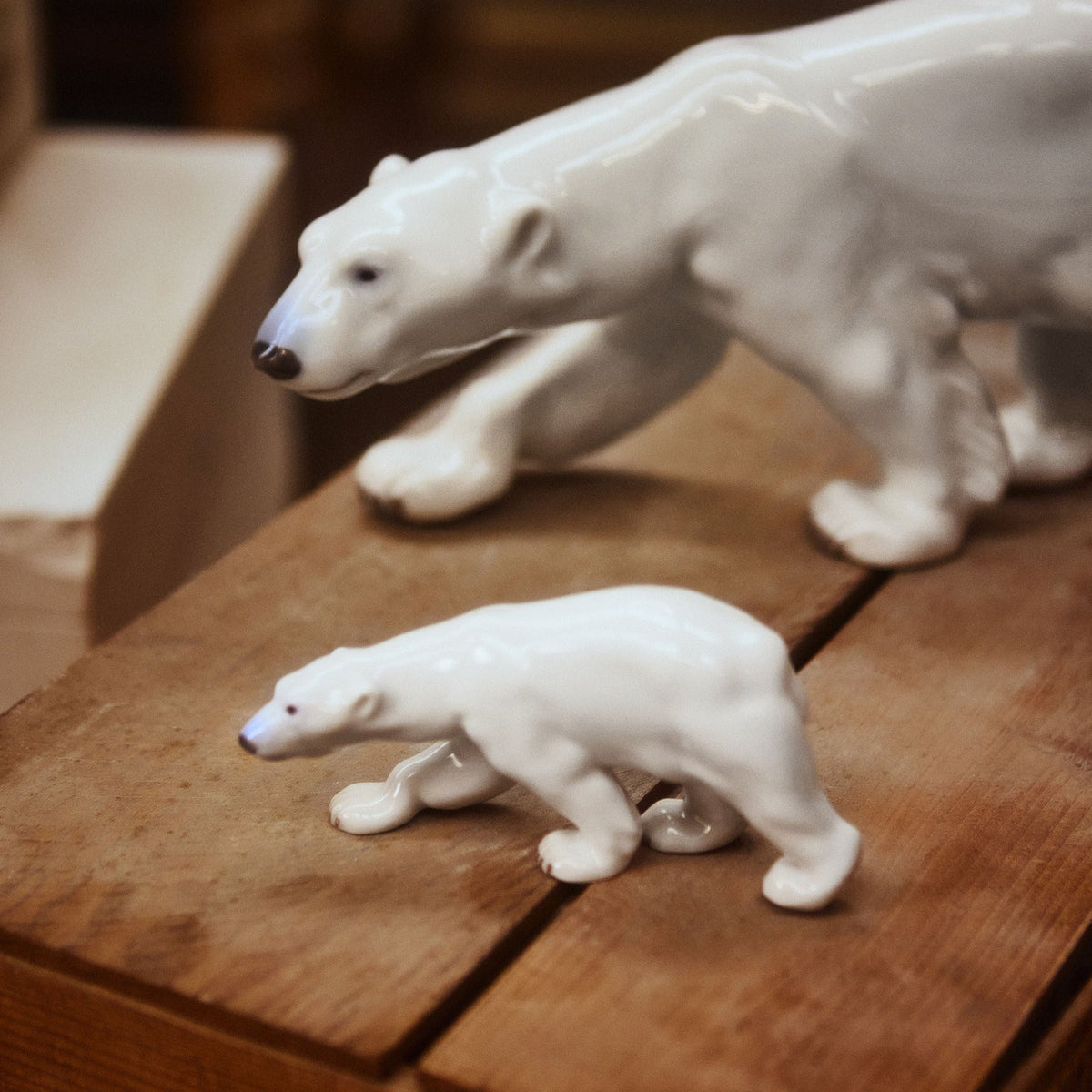 Figurines Miniature Polar Bear, 6 cm - US 7974