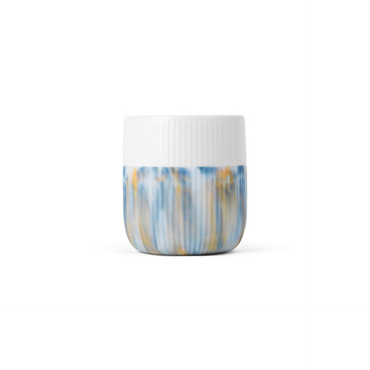 Fluted Contrast Marble Mug, Ocean Mist, 35 cl - US 1704