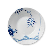Blue Fluted Mega Deep Plate, 24 cm - US 3910
