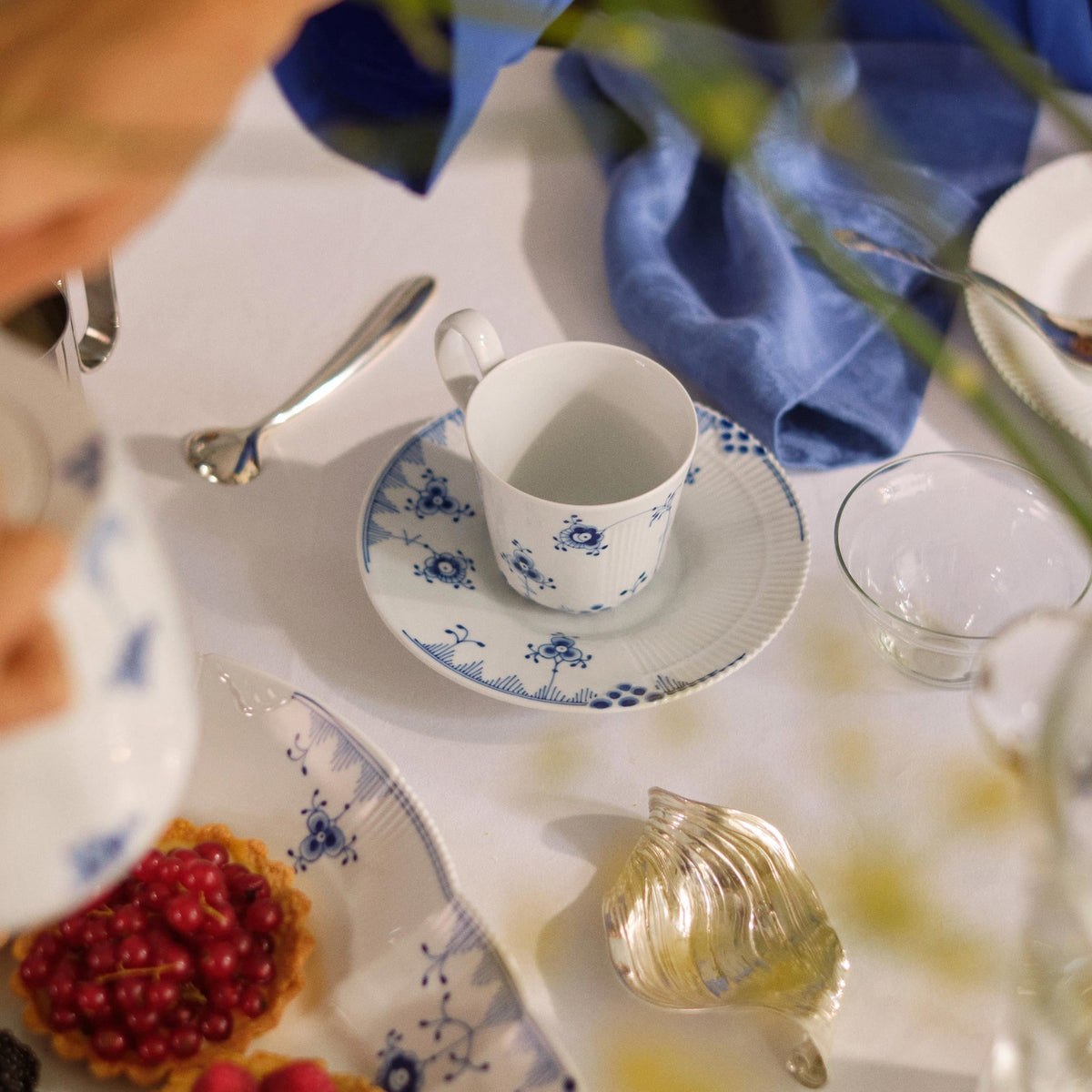 Blue Elements Dish, 38.5 cm - US 8382