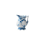Blue Fluted Full Lace Cream Jug, 7 cl - US 6583
