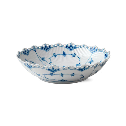 Blue Fluted Full Lace Bowl, 140 cl - US 0379