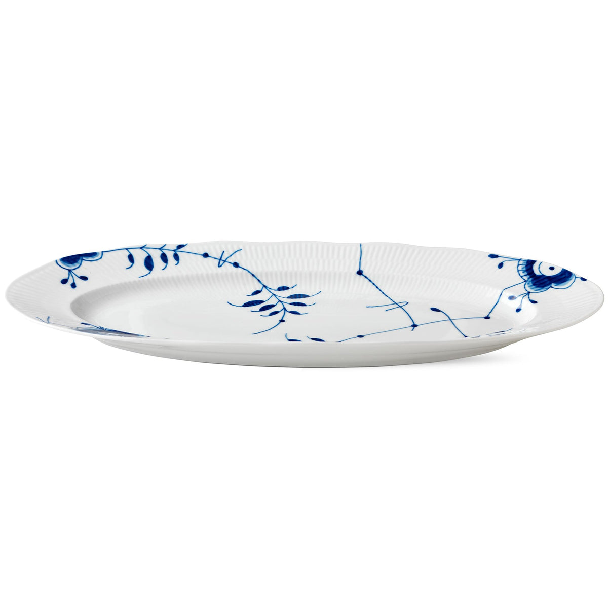 Blue Fluted Mega Dish, 60 cm - US 2485