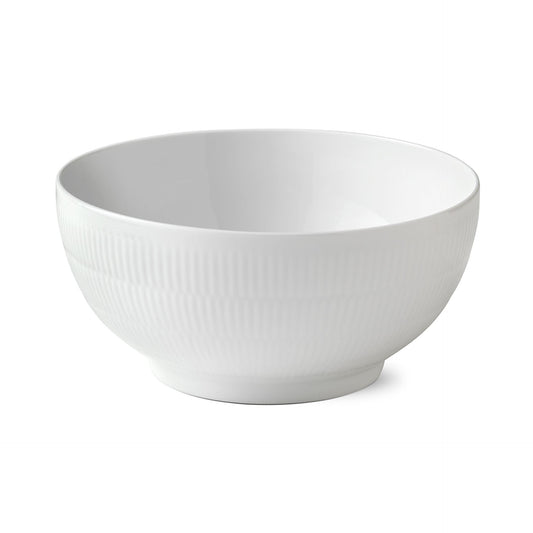 White Fluted Bowl, 310 cl - US 1442