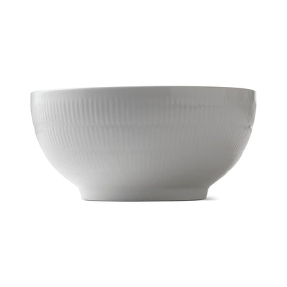 White Fluted Bowl, 310 cl - US 1442