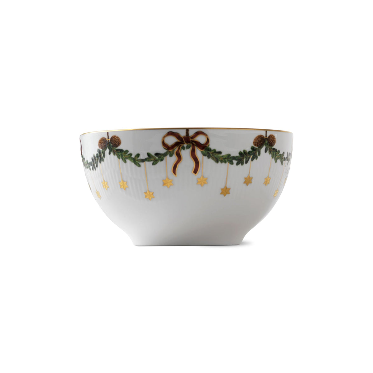 Star Fluted Christmas Bowl, 180 cl - US 6758