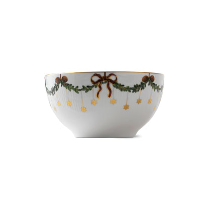 Star Fluted Christmas Bowl, 180 cl - US 6758
