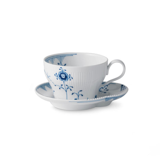 Blue Elements Cup and Saucer, 26 cl - US 5652