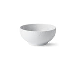 White Fluted Half Lace Bowl, 110 cl - US 0544