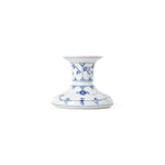 Blue Fluted Plain Candle Holder, 7.5 cm - US 2759