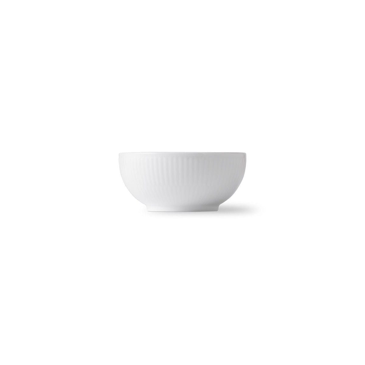 White Fluted Bowl, 24 cl - US 3332