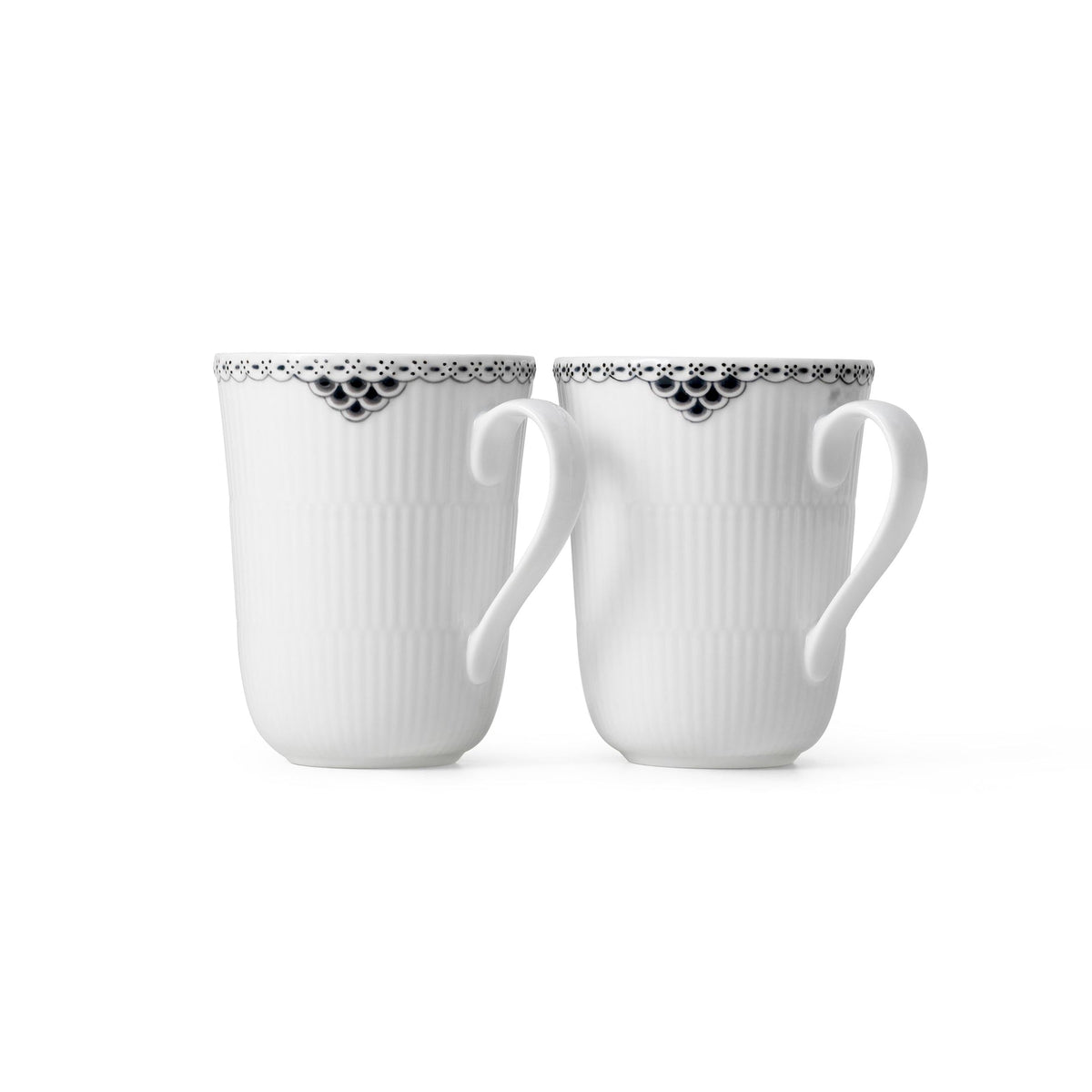 Black Lace Cup, 36 cl, 2 pcs - US 9978
