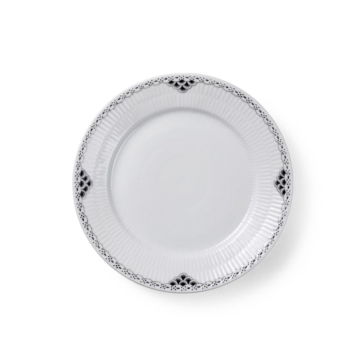 Black Lace Plate, 22 cm - US 4263