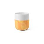 Fluted Contrast Marble Mug, Fiery Yellow, 35 cl - US 8396