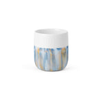 Fluted Contrast Marble Mug, Ocean Mist, 35 cl - US 1704